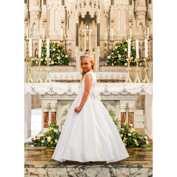 White First Holy Communion Dress