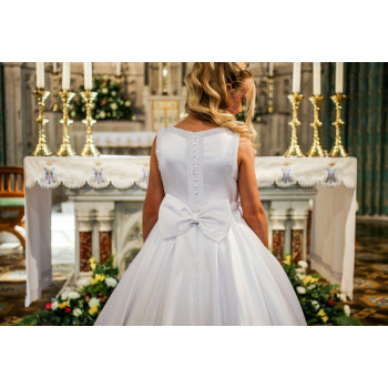 White First Holy Communion Dress