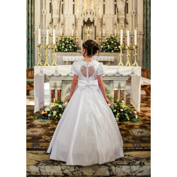 White First Holy Communion Dress