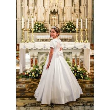 White First Holy Communion Dress