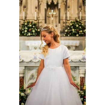 White First Holy Communion Dress