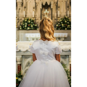 White First Holy Communion Dress