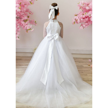 White First Holy Communion Dress