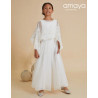 Ivory First Holy Communion Jumpsuit