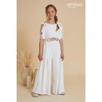 Ivory First Holy Communion Jumpsuit