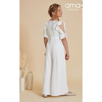 Ivory First Holy Communion Jumpsuit