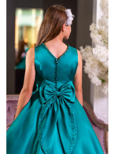 Teal Confirmation Dress