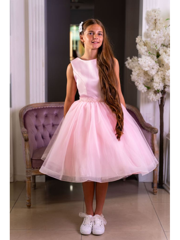 New Pink Confirmation Dress