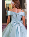 Shallow Blue Confirmation Dress