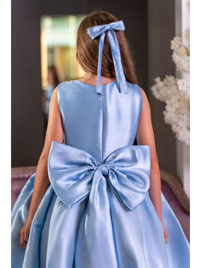 Blue Confirmation Dress