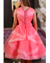 Coral Confirmation Dress