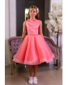 Coral Confirmation Dress