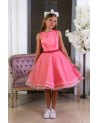Coral Confirmation Dress