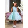 Shallow Blue Confirmation Dress
