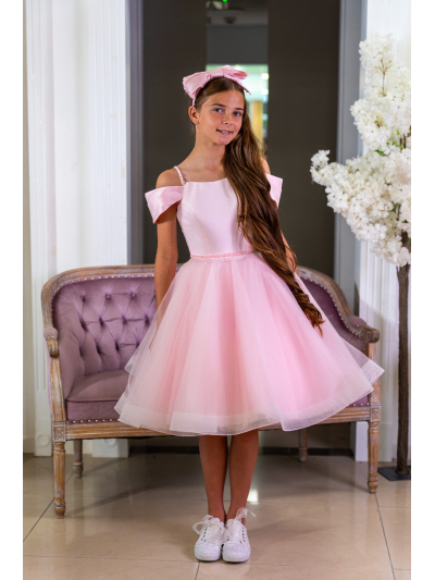 New Pink Confirmation Dress