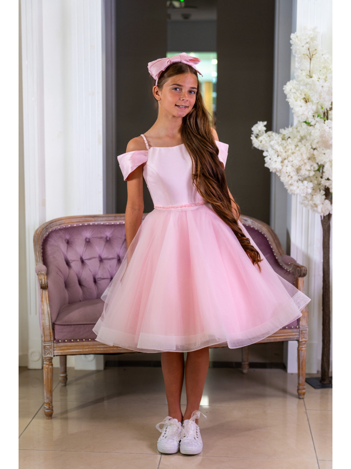 New Pink Confirmation Dress