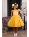Yellow Confirmation Dress
