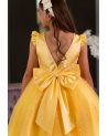 Yellow Confirmation Dress