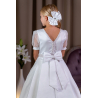 PAULA'S COMMUNION WHITE TEA-LENGTH FIRST HOLY COMMUNION DRESS