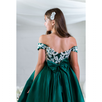 Green Confirmation Dress