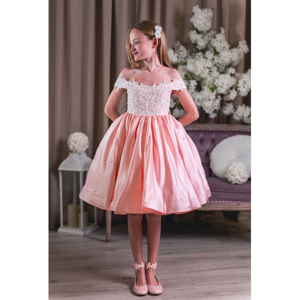 Pink Confirmation Dress