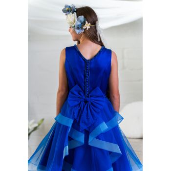 Peacock Confirmation Dress