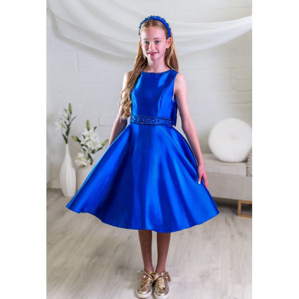 Peacock Confirmation Dress