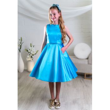 Turquoise Confirmation Dress