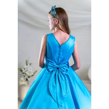 Turquoise Confirmation Dress