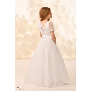 Linzi Jay White First Holy Communion Dress