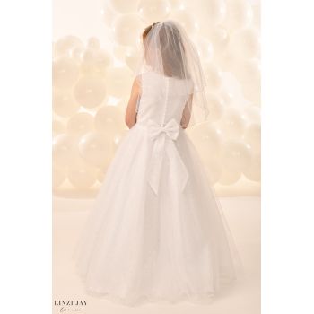 Linzi Jay White First Holy Communion Dress