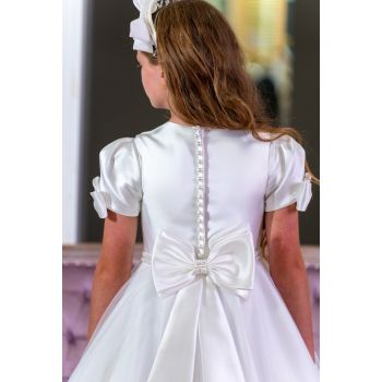 White First Holy Communion Dress Style IS26328