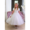 White First Holy Communion Dress