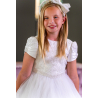 White First Holy Communion Dress