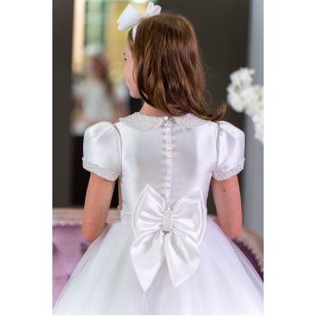 White First Holy Communion Dress