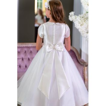 White First Holy Communion Dress