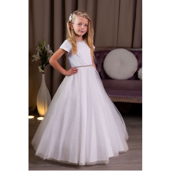 White First Holy Communion Dress