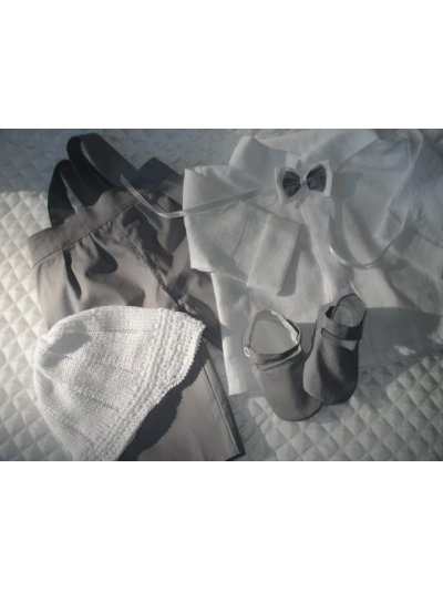 Handmade Boy Christening Outfit 