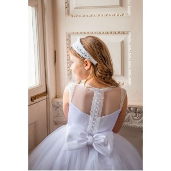 White First Holy Communion Dress