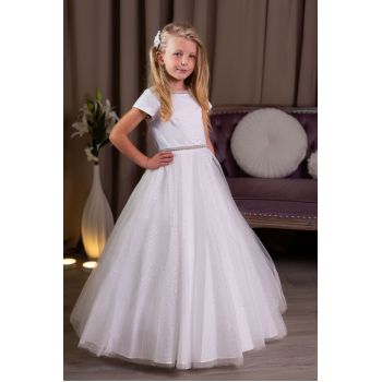 White First Holy Communion Dress