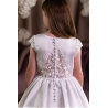 Sweetie Pie White Pearl Bodice and Tulle Skirt First Holy Communion Dress