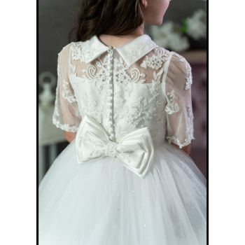 White First Holy Communion Dress