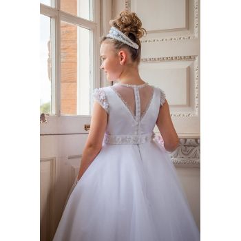 White First Holy Communion Dress