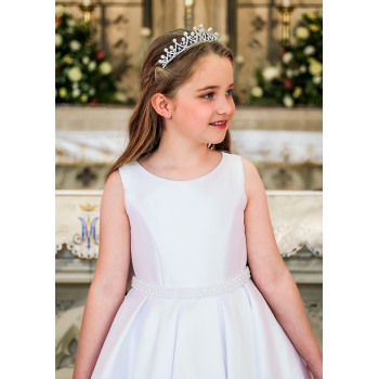 White First Holy Communion Dress