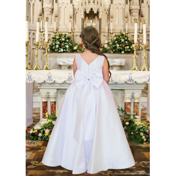 White First Holy Communion Dress