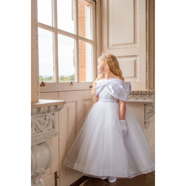 White First Holy Communion Dress