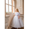 White First Holy Communion Dress
