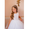 White First Holy Communion Dress