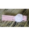 Pearl and Rose Headband for Baptism OB061