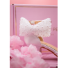 White Sparkly First Holy Communion Shoes with Butterflies
